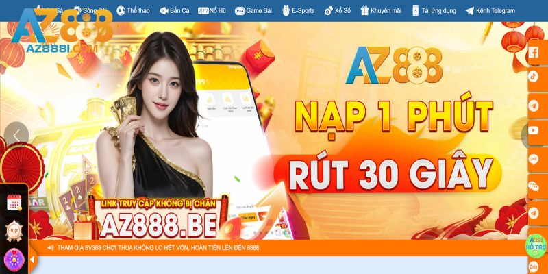AZ888 - LINK VÀO AZ888 LAS VEGAS + 888K 244 Link vào AZ888 an toàn và bảo mật
